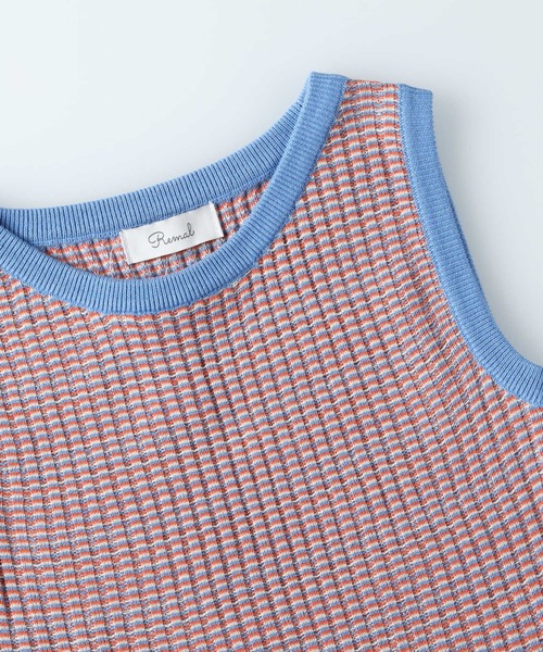 「Right-on」 「remal」ニットアンサンブル フリー グリーン レディース_画像9