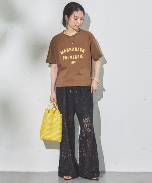 DOUX ARCHIVES パンツ サイドラインレースパンツ レディース