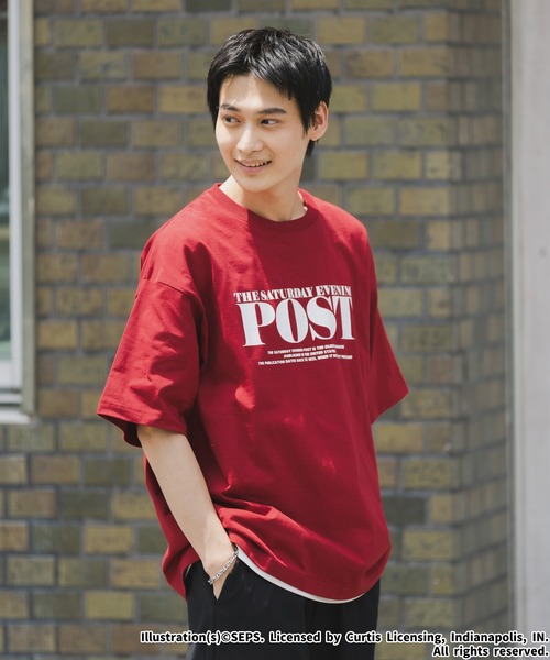 RAGEBLUE tシャツ 「THE SATURDAY EVENING POST」コラボ