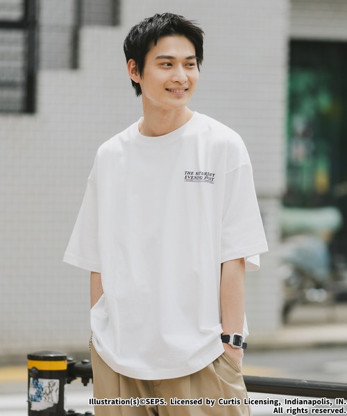 RAGEBLUE tシャツ 「THE SATURDAY EVENING POST」コラボ