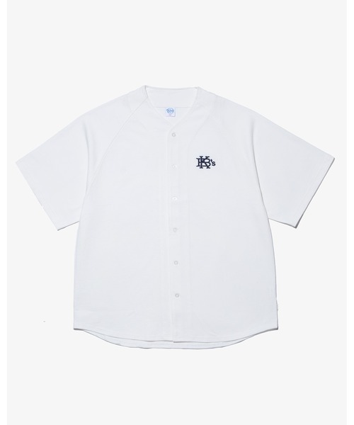 KEBOZ シャツ EFG TENJIKU BASEBALL JERSEY メンズ : ZOZOTOWN