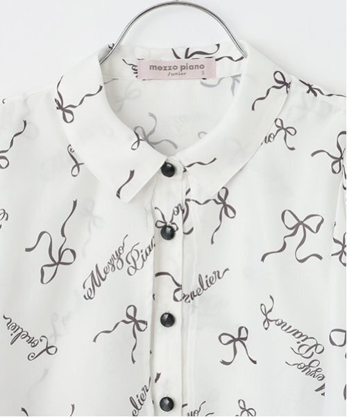 mezzo piano Junior（メゾピアノ ジュニア） ブラウス シャツ ケープ