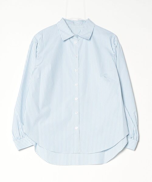 Gabardine K.T（ギャバジンK.T） ブラウス シャツ ストライプブロード