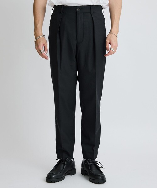 markaware（マーカウェア） スラックス 2 ダークブラウン メンズ