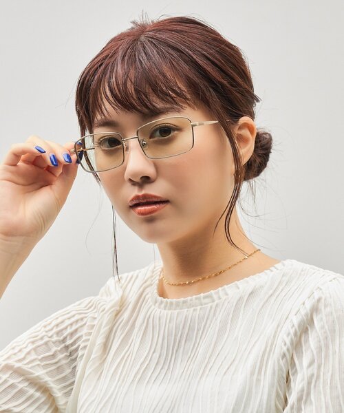 Zoff サングラス SUNCUTGlasses/UV100%CUT ウェリントン型