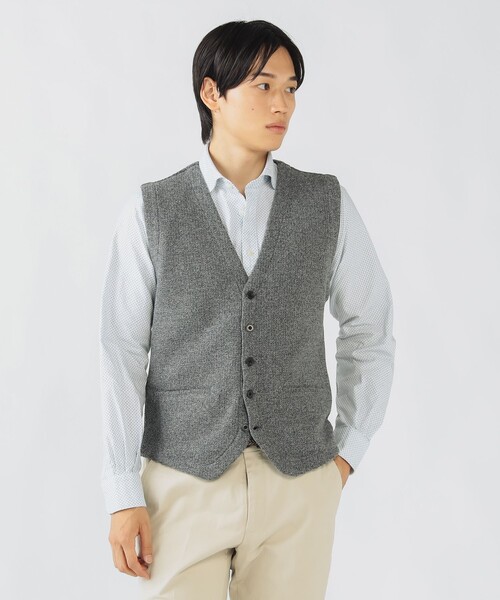 Danton（ダントン） ベスト 38 ブラック メンズ : ZOZOTOWN Yahoo!店