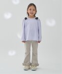 パンツ 「ともパン」裾ふりふりギャザーフレアパ...の詳細画像4