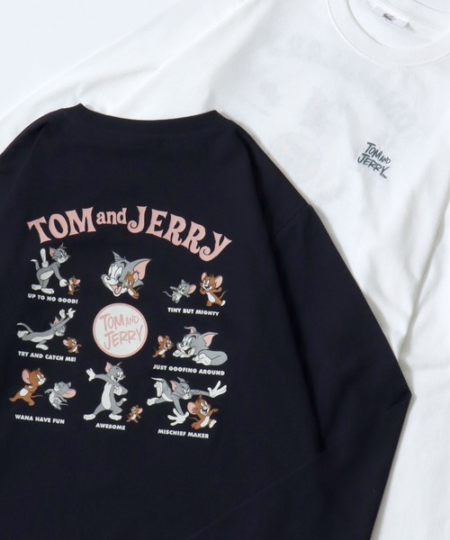 tシャツ 2025AW Tom and Jerry/トムとジェリー フロント バック