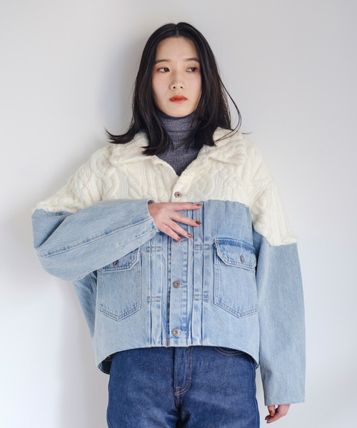 Levi's（リーバイス） デニムジャケット gジャン BLUETAB(TM) ARAN