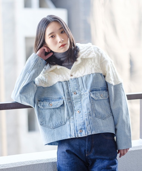 Levi's（リーバイス） デニムジャケット gジャン BLUETAB(TM) ARAN