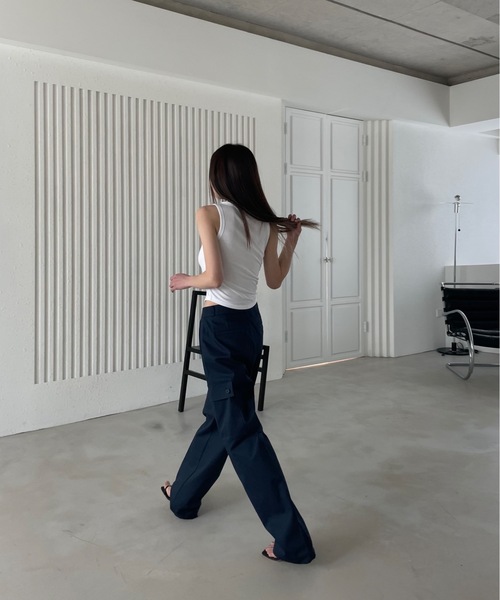 「Didot.showroom」 カーゴパンツ S カーキ レディース