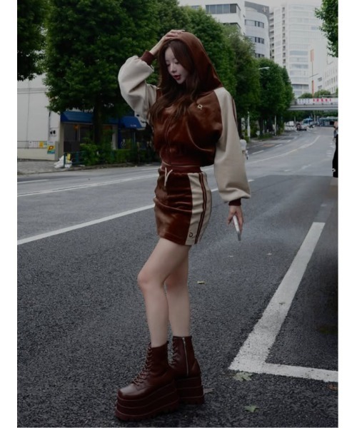 Darich セットアップ プレップスポーティベロアセットアップ  