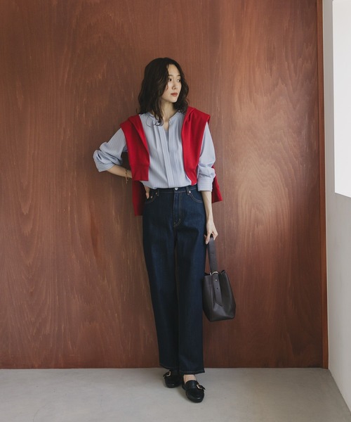 GLOBAL WORK（グローバルワーク） ブラウス シャツ キレイつづく2WAY