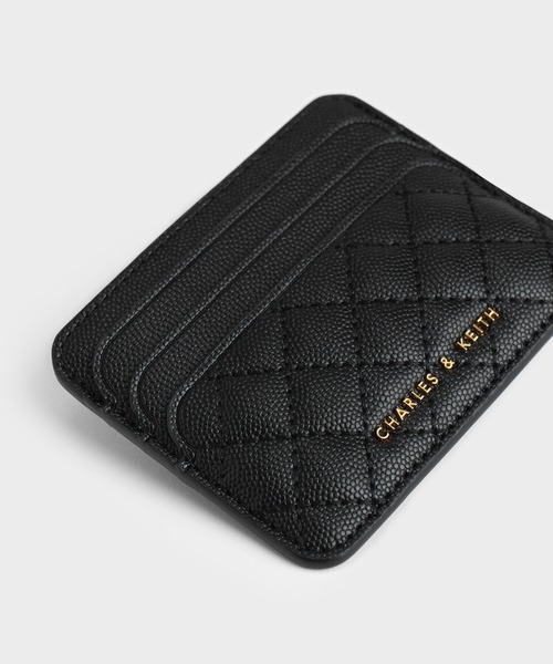 「CHARLES & KEITH」 カードケース XX-SMALL ブラック レディース