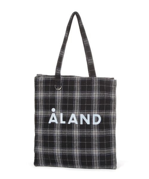 ALAND トートバッグ 「UNISEX」ALAND／チェックマチトート レディース