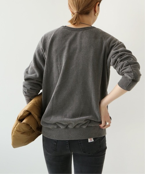 「MIXTA」 スウェットカットソー L ホワイト レディース_画像9