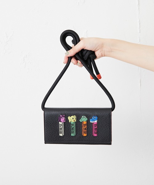 専用商品【財布】 ear PAPILLONNER PEZコラボ ブラック ear PAPILLONNER 「ear PAPILLONNER」 財布「PEZコラボ」 FREE