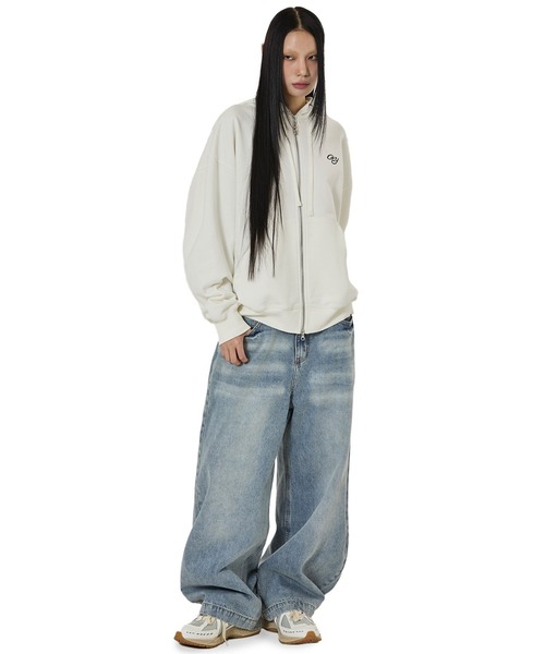 OY（オーワイ） パーカー 「OY/オーワイ」DOLLY STONE EAR HOODIE ZIP