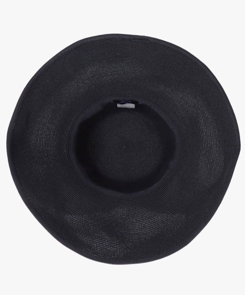 「Athena New York」 ストローハット 58cm ブラック レディース_画像8