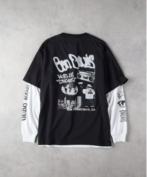 VAINL ARCHIVE（ヴァイナルアーカイブ） 半袖Tシャツ 2 ブラック