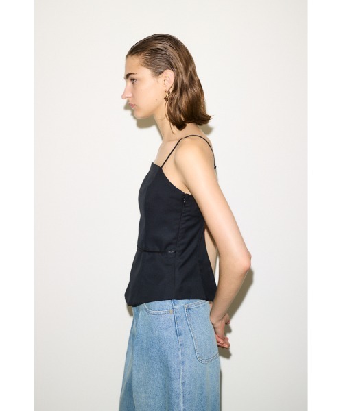 THROW by SLY キャミソール BACK OPEN BUSTIER バックオープン