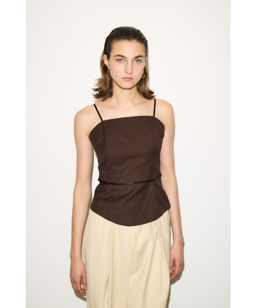 THROW by SLY キャミソール BACK OPEN BUSTIER バックオープン