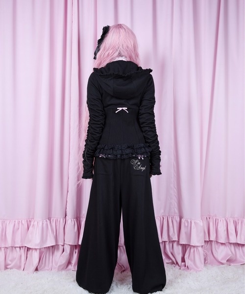 スウェットパンツ ジャージ I'm Angel sweat pants レディース_6