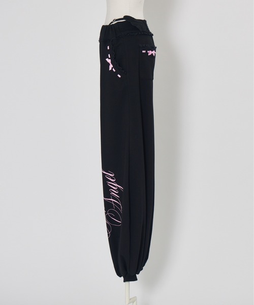 スウェットパンツ ジャージ I'm Angel sweat pants レディース_12