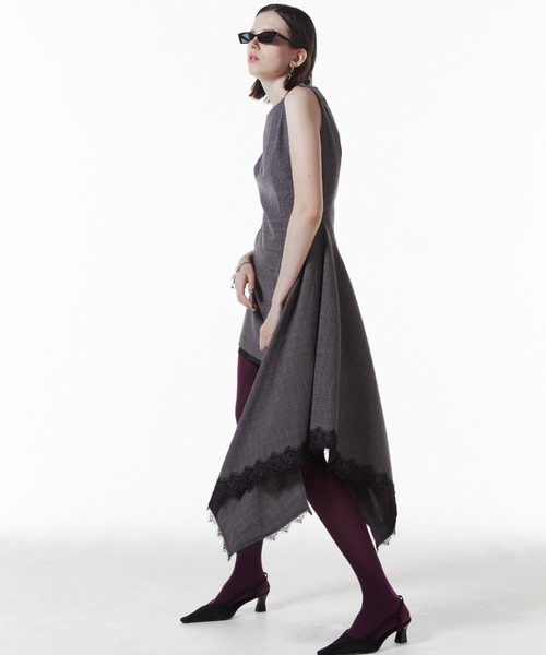 JOSE MOON（ジョゼムーン） ワンピース ASYMMETRY MINI DRESS