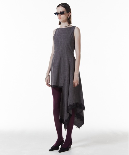 JOSE MOON（ジョゼムーン） ワンピース ASYMMETRY MINI DRESS