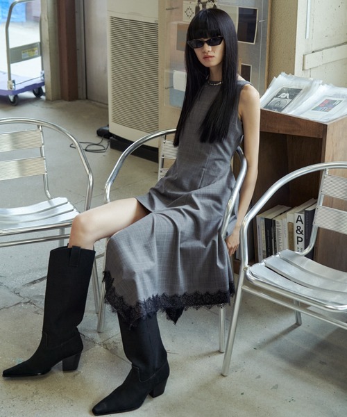 JOSE MOON（ジョゼムーン） ワンピース ASYMMETRY MINI DRESS