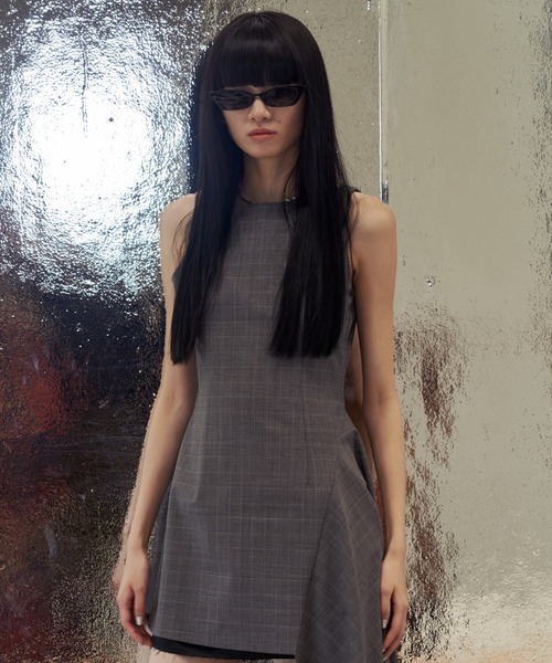 JOSE MOON（ジョゼムーン） ワンピース ASYMMETRY MINI DRESS