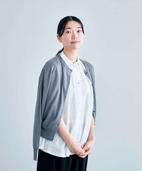 「HAU」 ノースリーブシャツ FREE ベージュ レディース_画像7