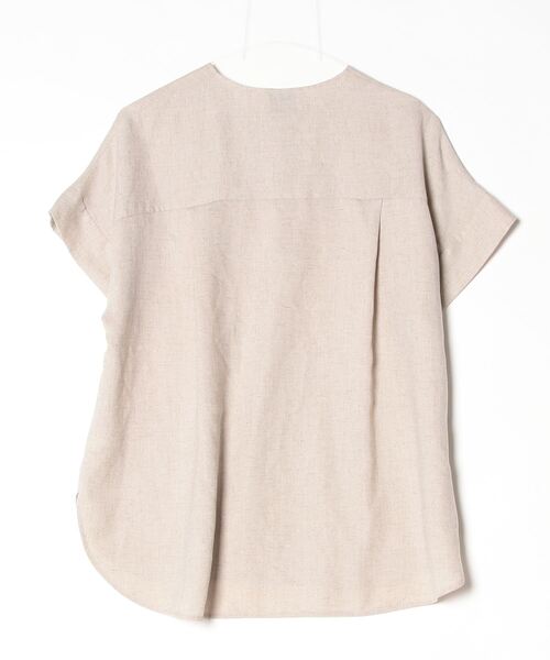 「UNITED ARROWS」 半袖ブラウス FREE ナチュラル レディースの画像