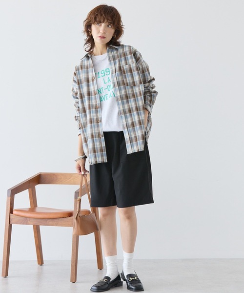 AMERICAN HOLIC（アメリカンホリック） ブラウス シャツ フリンジヘム