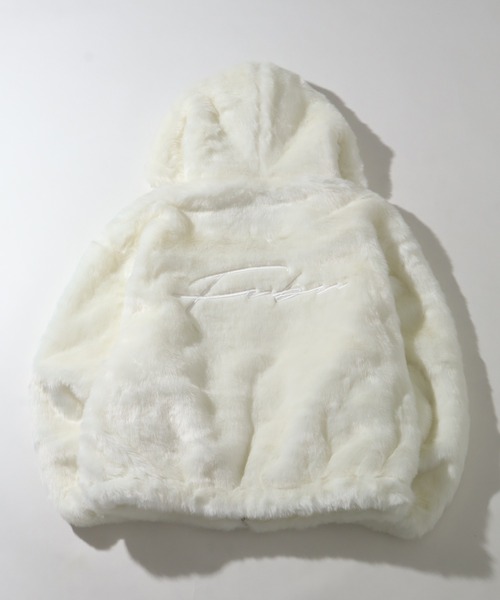 FUBU（フブ） コート ジャケット Faux Far Hooded Jacket / フォウ