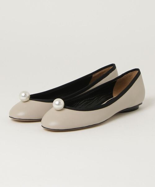 ✨新品同様✨PIPPICHIC ピッピシック　フラットパンプス　38 PIPPICHIC（ピッピシック） フラットパンプス 38 オフホワイト