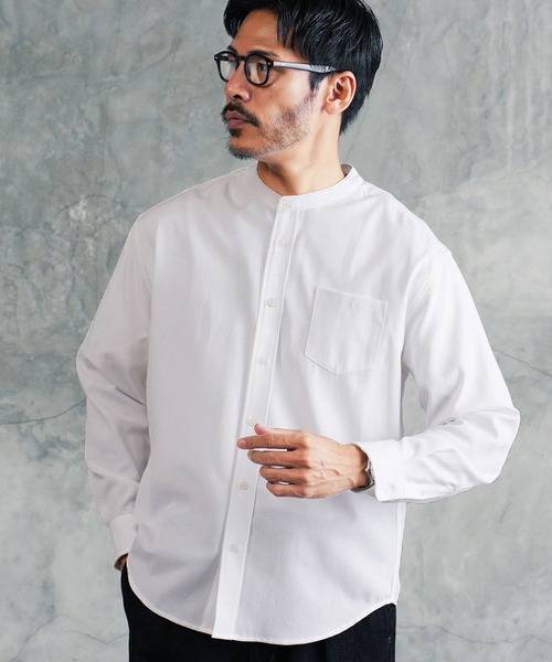 JIGGYS SHOP（ジギーズショップ） シャツ バンドカラー