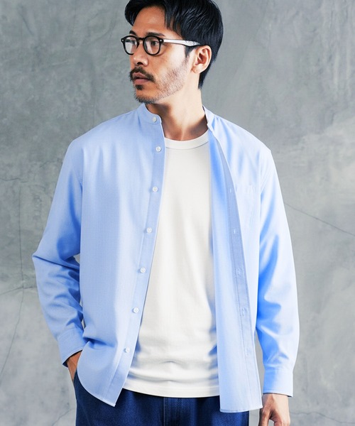 JIGGYS SHOP（ジギーズショップ） シャツ バンドカラー
