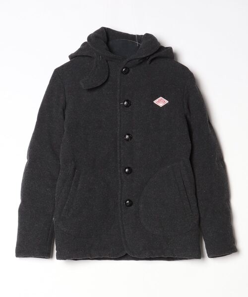 Danton（ダントン） ワンポイントダウンジャケット 34 ブラック