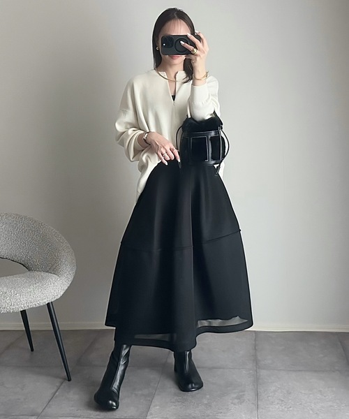 「Emma Taylor」 長袖ニット FREE ホワイト レディース_画像5