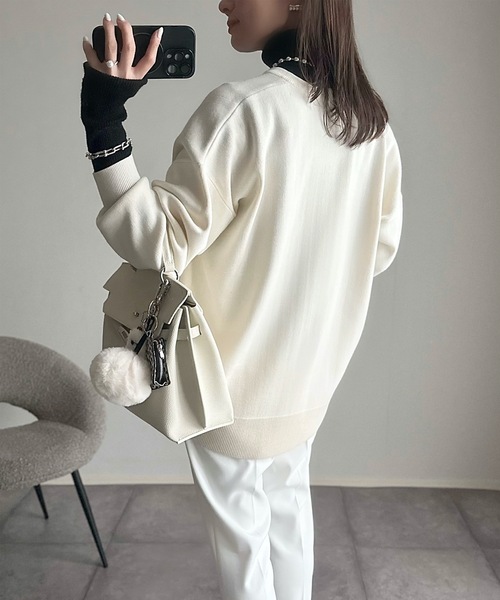 「Emma Taylor」 長袖ニット FREE ホワイト レディース_画像7