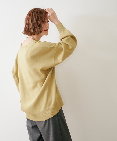 「Emma Taylor」 長袖ニット FREE ホワイト レディース_画像9