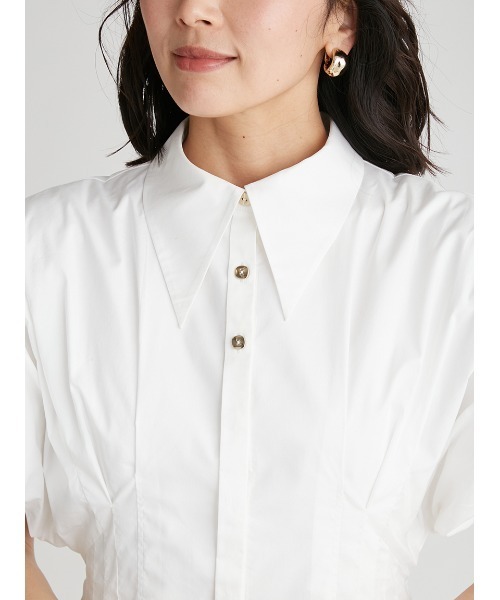 CELFORD（セルフォード） 半袖ワンピース 38 ホワイト レディース