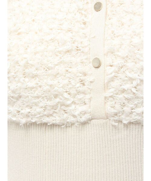 MERCURYDUO（マーキュリーデュオ） ワンピース ツイードニットカーデ