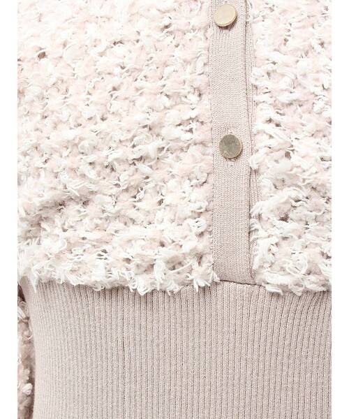 MERCURYDUO（マーキュリーデュオ） ワンピース ツイードニットカーデ