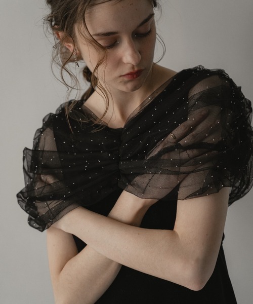 Dorry Doll（ドリードール） ドレス チュールケープデザインマーメイド