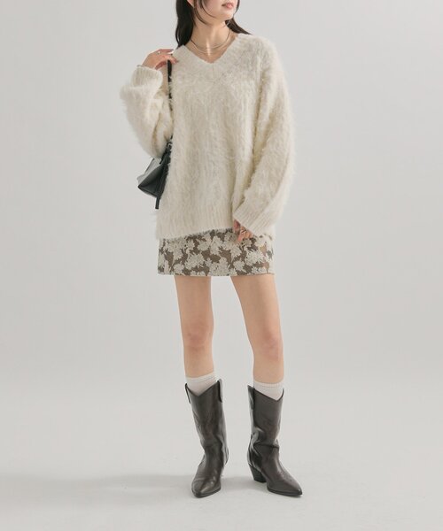 ミスティック購入　完売品　新品未使用37 mystic（ミスティック） パンツ ヴィンテージライク ミニスカパン