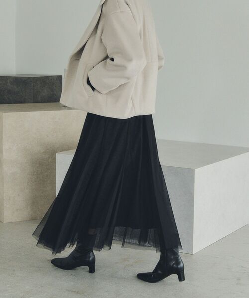 YECCA VECCA（イェッカヴェッカ） スカート レイヤードチュール