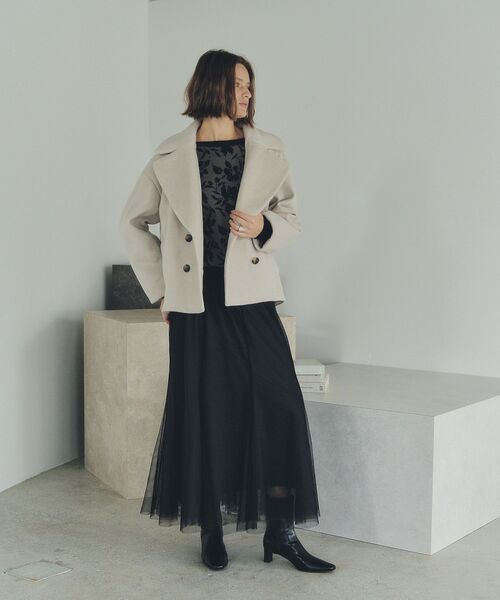 YECCA VECCA（イェッカヴェッカ） スカート レイヤードチュール